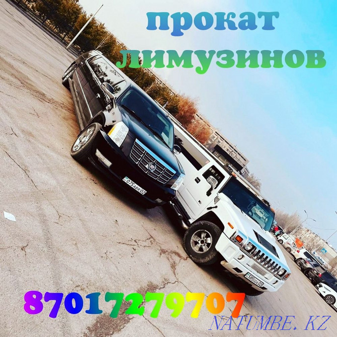 Limousines for a holiday, wedding, discharge from the hospital  - photo 1