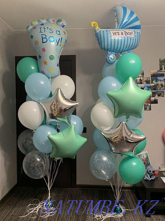 Air Helium Balloon Decoration Taraz city delivery Байтерек - photo 3