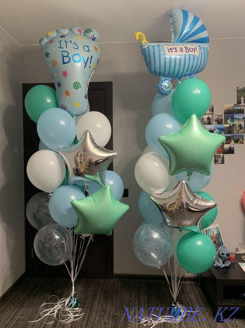Air Helium Balloon Decoration Taraz city delivery Байтерек - photo 3