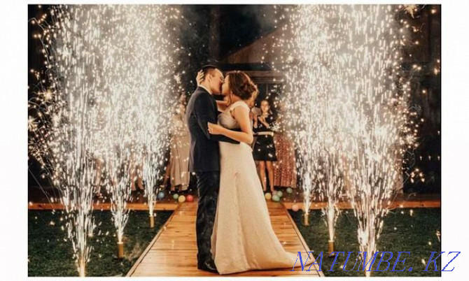 Rent letters for marriage proposal.Cold fountain. heavy smoke Almaty - photo 1