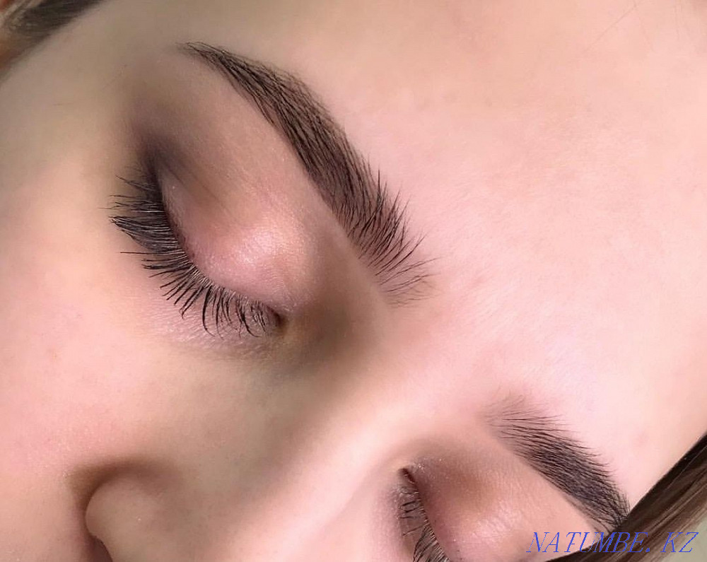 Eyebrow correction and shaping. TRAINING ARCHITECTURE OF EYEBROWS. Kostanay - photo 2
