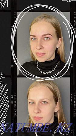 Correction, lamination, coloring of eyebrows and eyelashes Ust-Kamenogorsk - photo 6