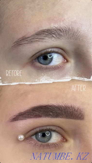 Correction, lamination, coloring of eyebrows and eyelashes Ust-Kamenogorsk - photo 7