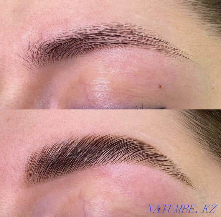 Eyebrow lamination 2.500tg Almaty - photo 2
