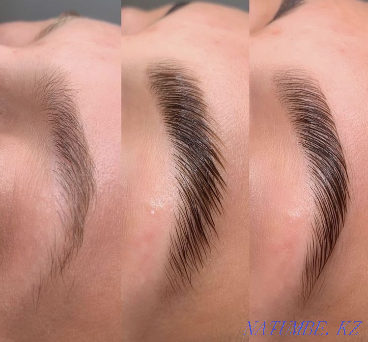 Eyebrow lamination 2.500tg Almaty - photo 1
