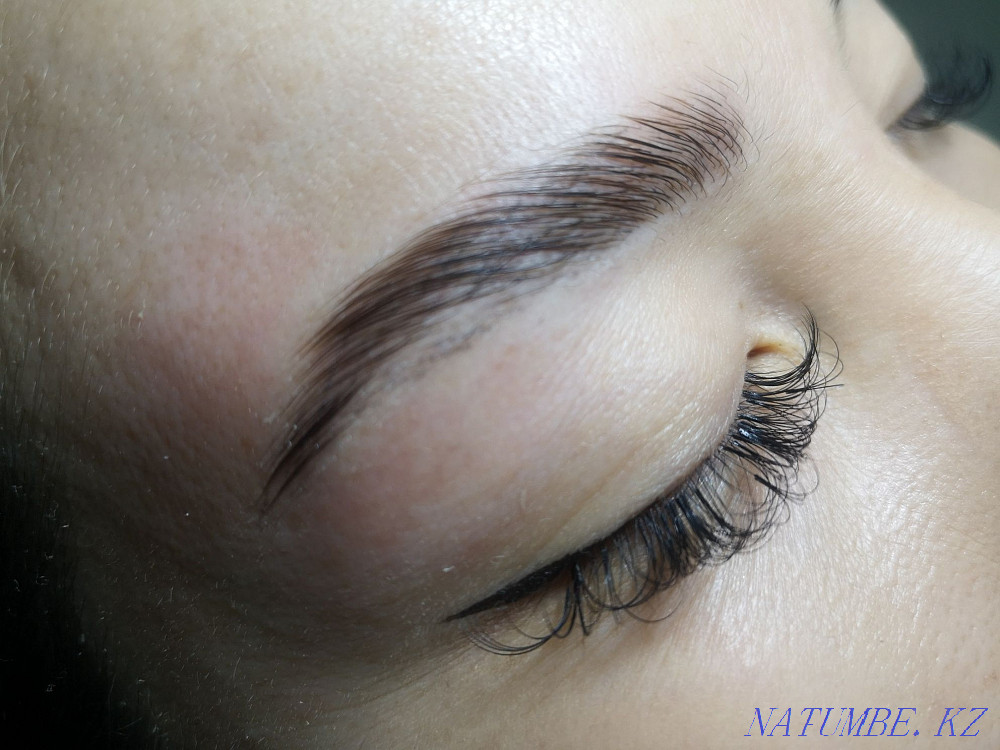 Lamination 3500 tg (eyebrows and eyelashes) Aqtobe - photo 4