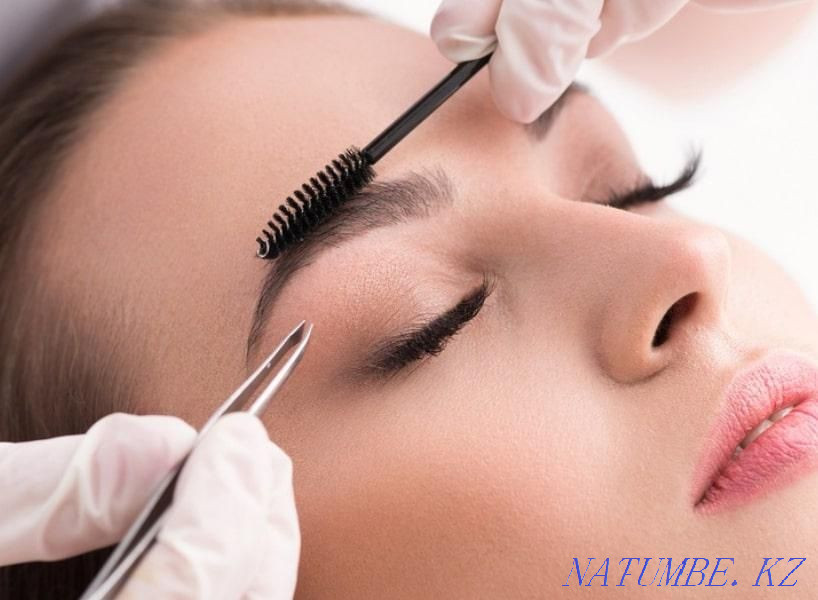 Коррекция и окрашивание бровей Талгар - изображение 4