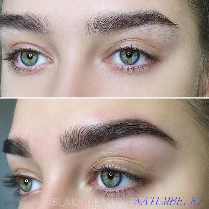 Коррекция и окрашивание бровей Талгар - изображение 2