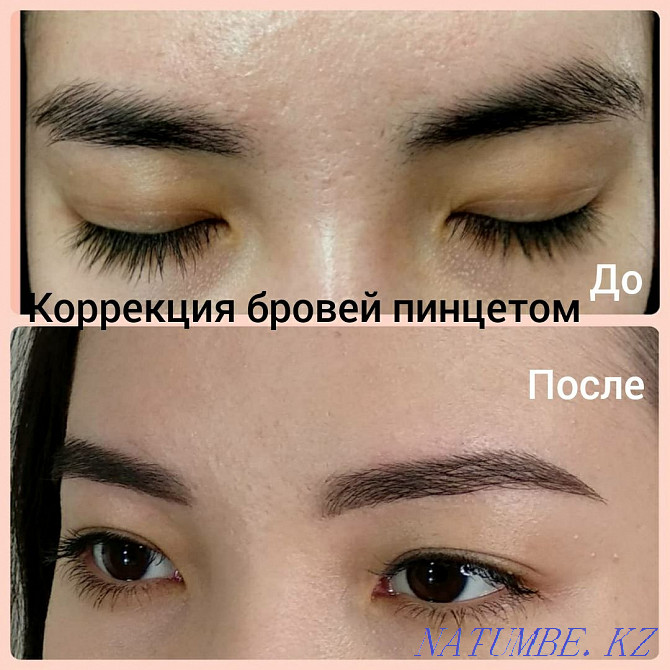 Eyebrow correction and coloring, lamination of eyebrows and eyelashes, Ust-Kamenogorsk - photo 8