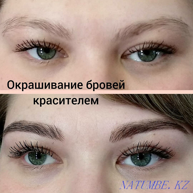 Eyebrow correction and coloring, lamination of eyebrows and eyelashes, Ust-Kamenogorsk - photo 7