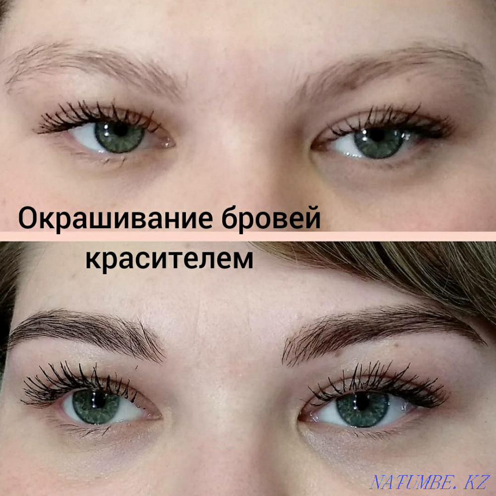 Eyebrow correction and coloring, lamination of eyebrows and eyelashes, Ust-Kamenogorsk - photo 7