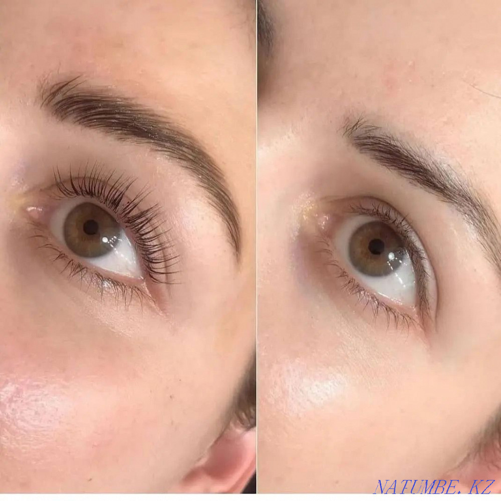 Үй жағдайында кірпіктерді және қастарды ламинациялау  Астана - изображение 4