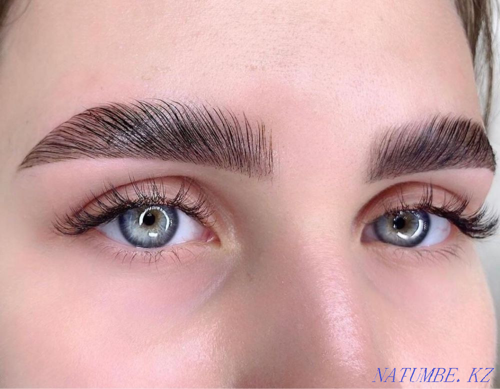 Оформление бровей, ламинирование бровей и ресниц Костанай - изображение 1