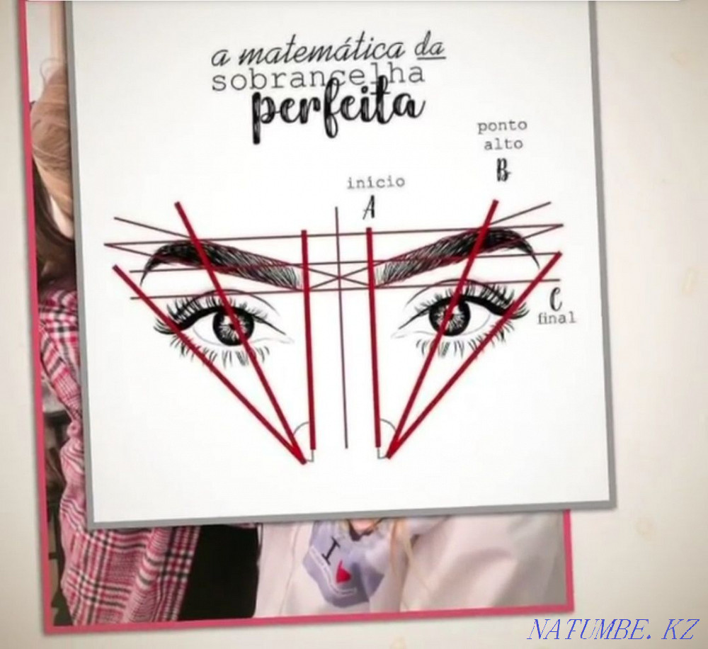 Коррекция бровей, ламинирование бровей и Ламинирование ресниц Караганда - изображение 5