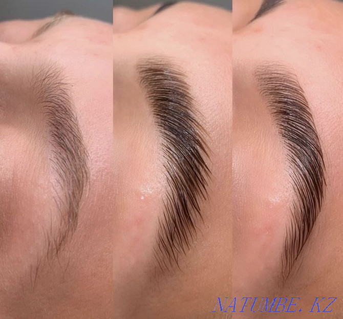 Eyebrow and eyelash lamination Almaty - photo 1