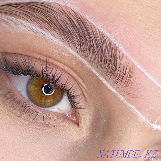Eyebrow architecture, correction + coloring Almaty - photo 1
