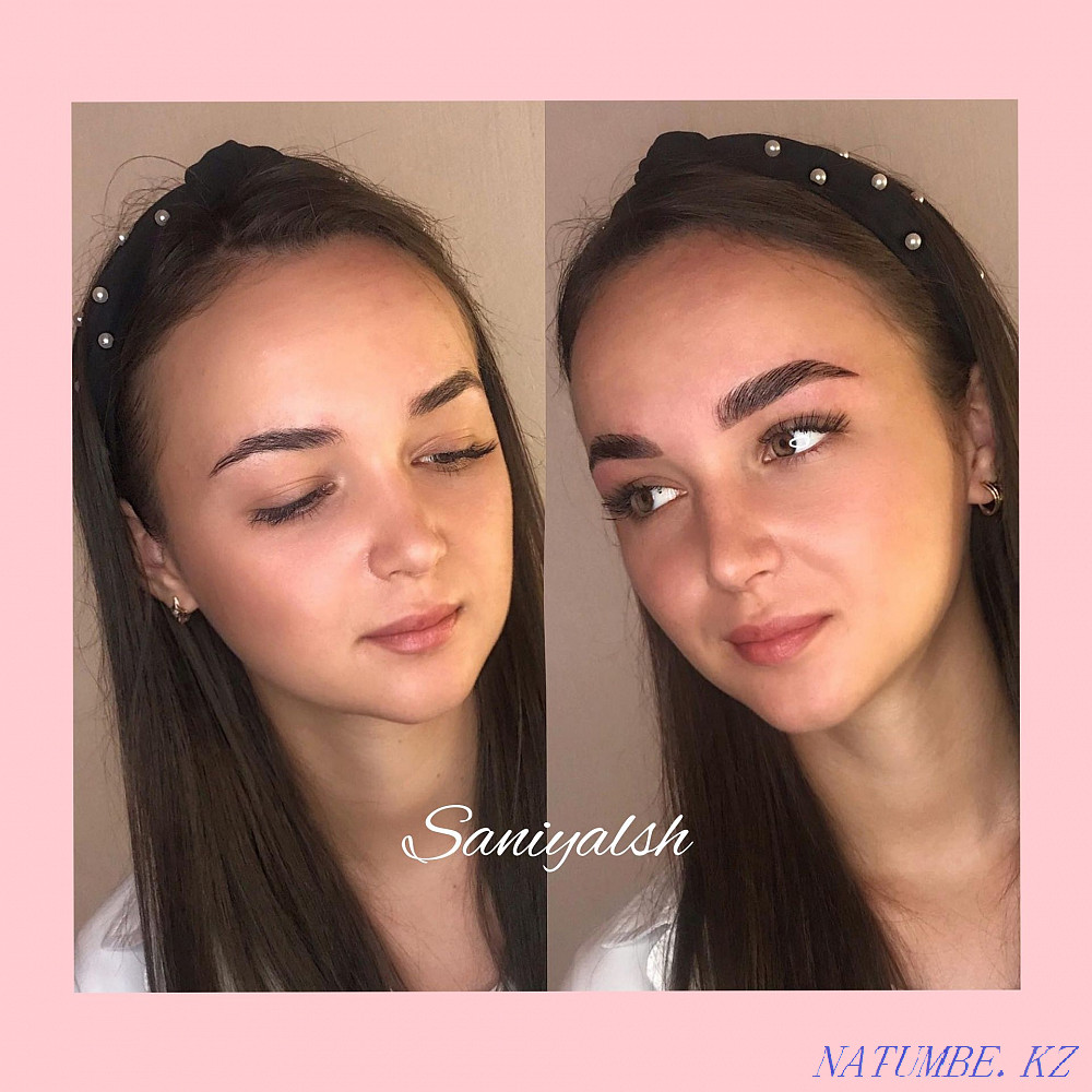Eyebrow and eyelash lamination 3000 Almaty - photo 4