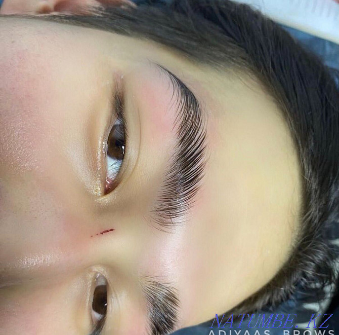 Eyebrow lamination procedure + coloring + correction Karagandy - photo 3