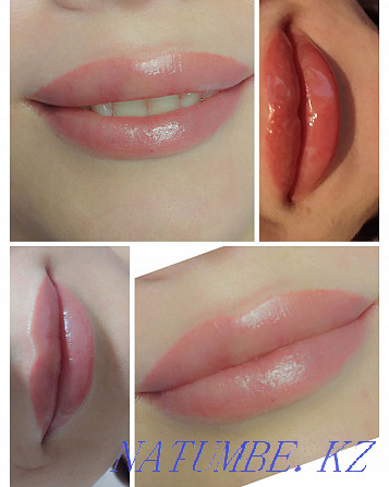 Permanent makeup (eyebrows, lips, eyelids), lip contouring Pavlodar - photo 3