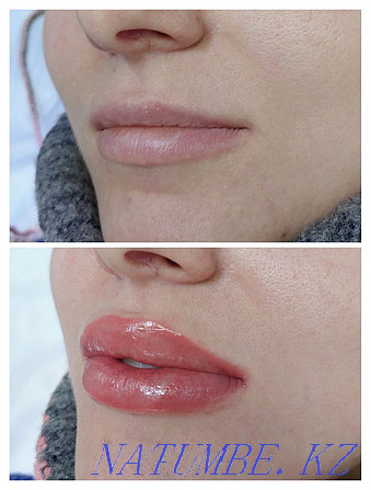 Permanent makeup (eyebrows, lips, eyelids), lip contouring Pavlodar - photo 7