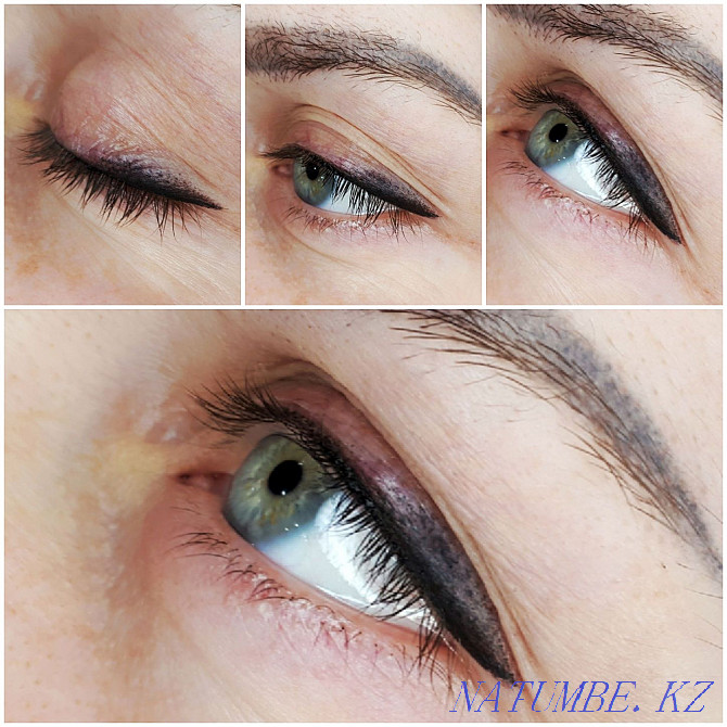 Permanent makeup for eyebrows, eyelids and lips. Caspi Red is. Karagandy - photo 7