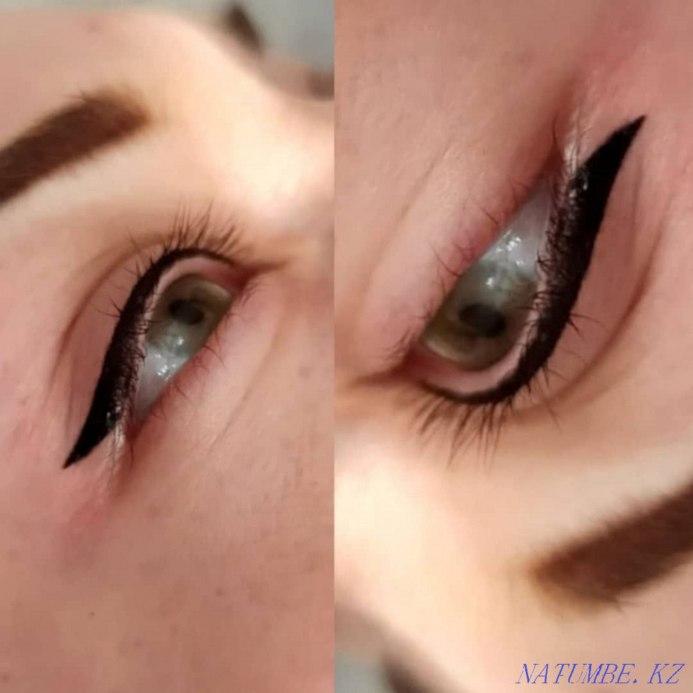 Перманентный макияж бровей,век и губ. Каспи Ред есть. Караганда - изображение 1