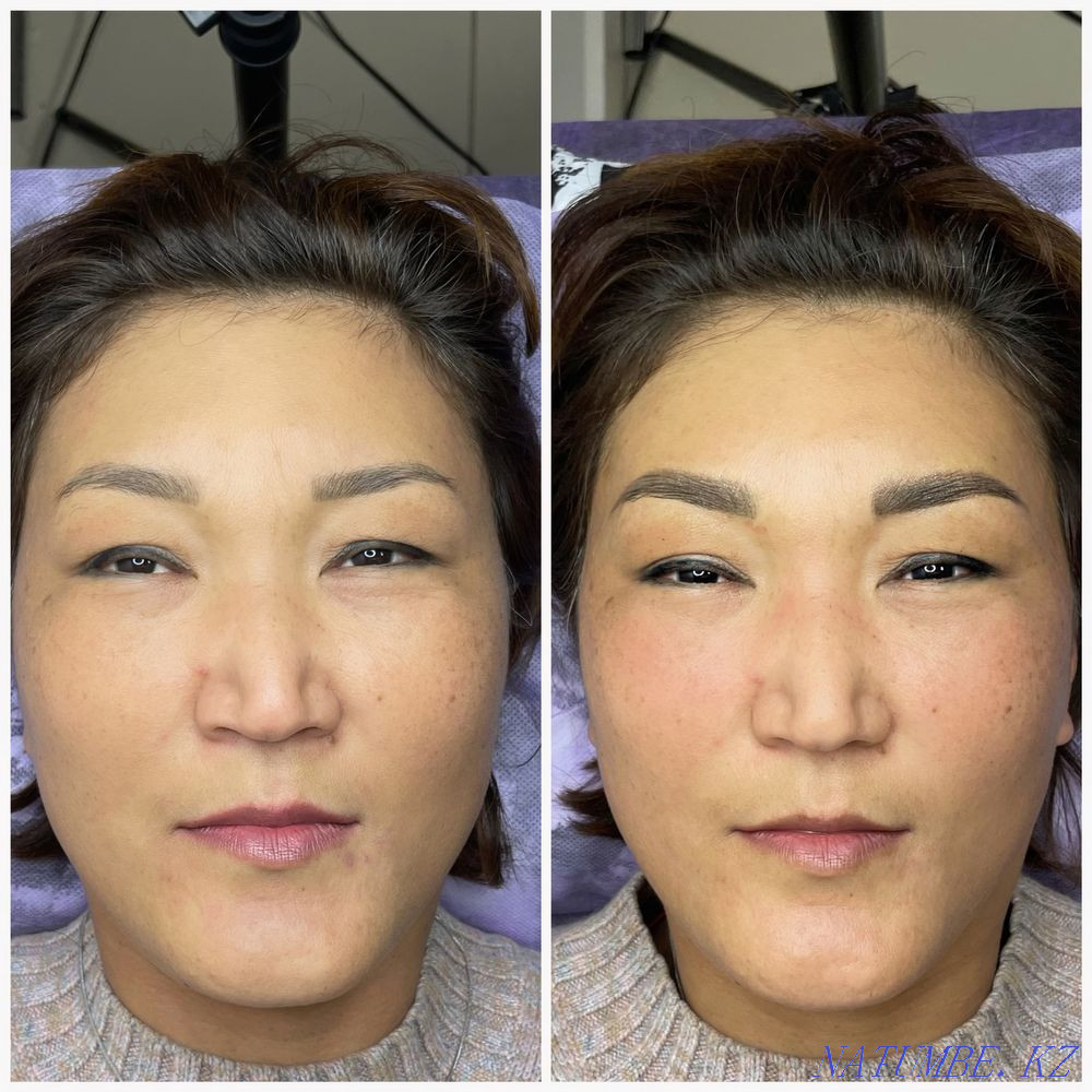 Permanent makeup, eyebrows, lips, eyelids, tattoo Astana - photo 6