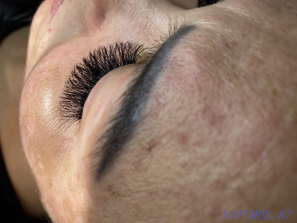 Eyelash extensions and permanent eyebrows Байзак - photo 1