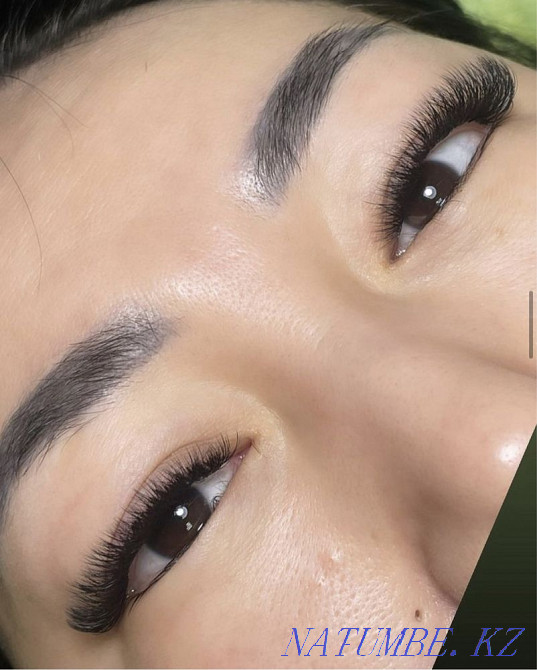 Eyelash extensions and permanent eyebrows Байзак - photo 6