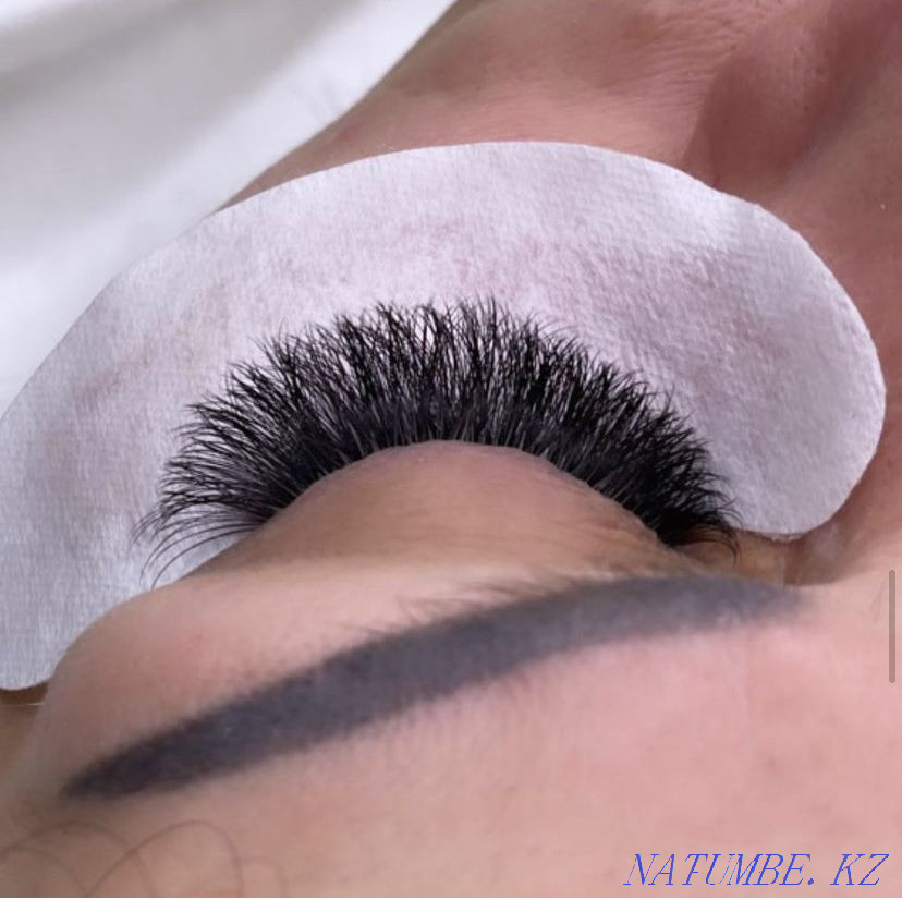 Eyelash extensions and permanent eyebrows Байзак - photo 4
