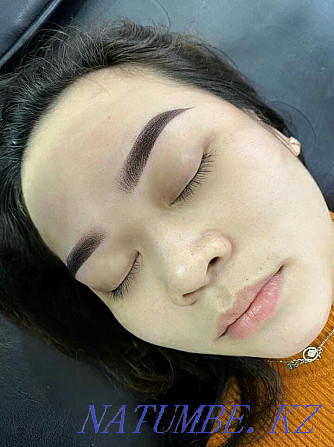 перманентный макияж ,теневая растушевка бровей Астана - изображение 6