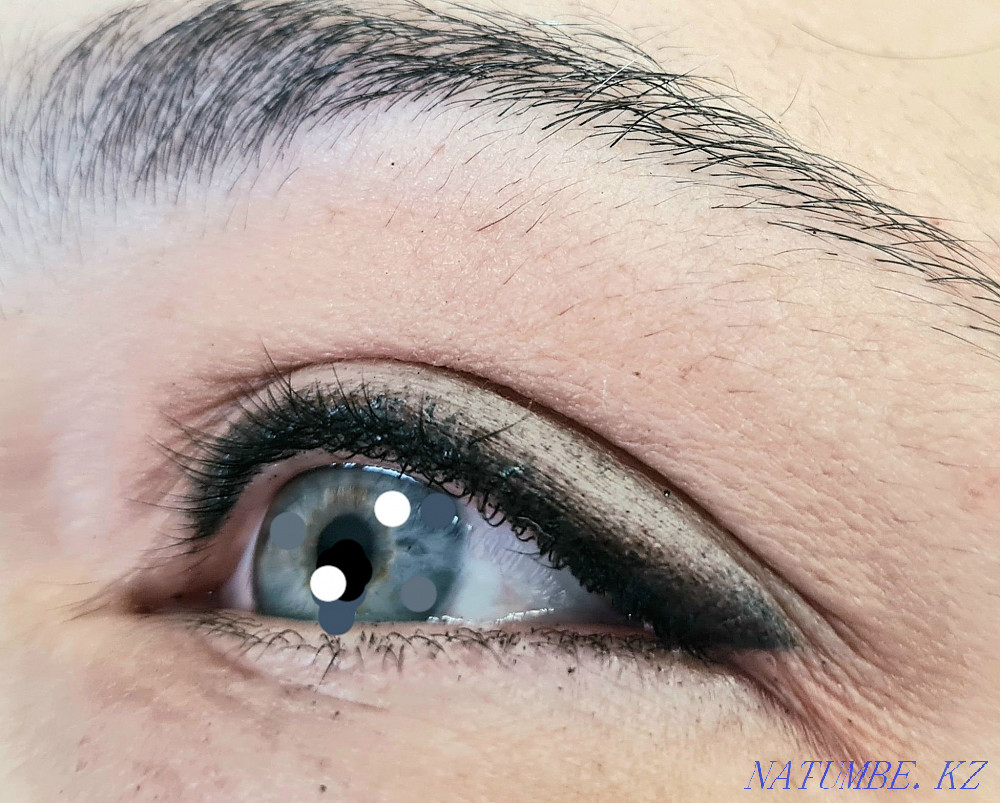Eyebrow tattoo, eyeliner, lips - 6000tg. Karagandy - photo 4