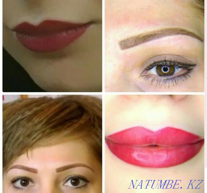 Permanent tattoo of eyebrows and lips. Eyelash lamination Pavlodar - photo 6