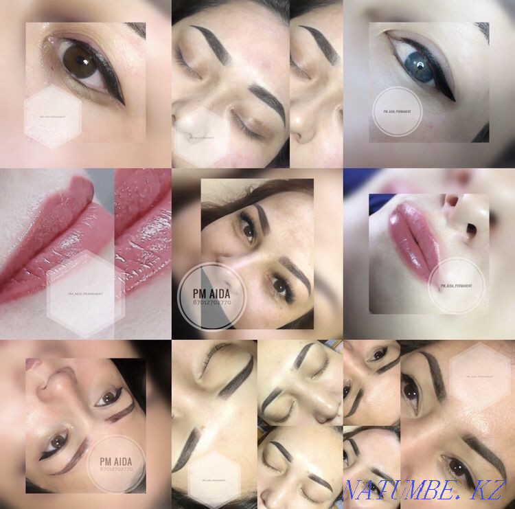 Promotion!!!Permanent make-up. Feathering with departure Aqtobe - photo 2