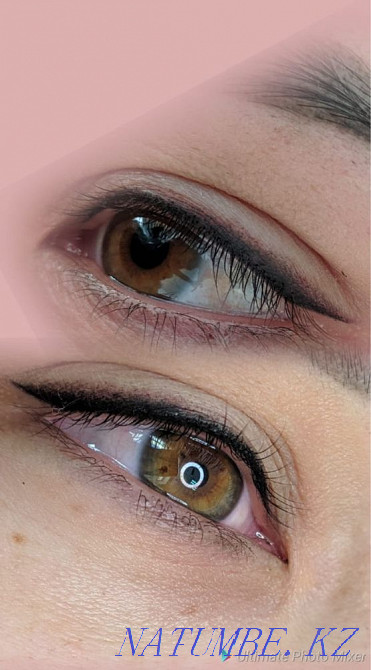 Permanent make-up/eyebrow tattoo, eyelids (arrows, arrows with shading Kokshetau - photo 5