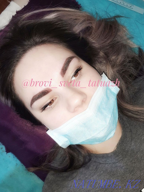 Eyebrow shading. Pm lips Aqtobe - photo 1