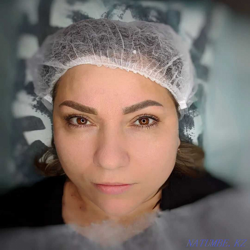 Перманентный макияж бровей губ межресничка Петропавловск - изображение 7