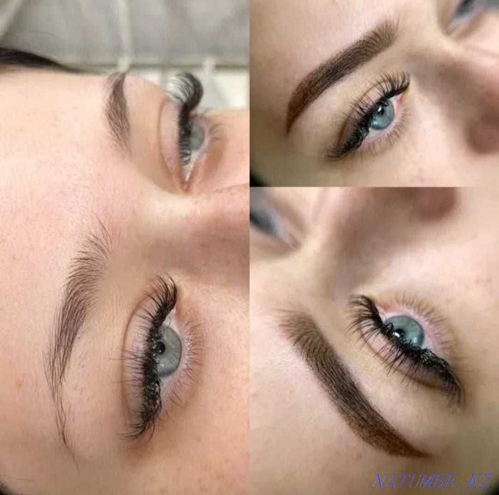 Перманентный макияж бровей губ межресничка Петропавловск - изображение 1