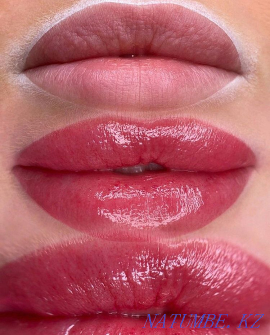 ПЕРМАНЕНТНЫй макияж Бровей и ГУБ 10000тг с выездом Караганда - изображение 3