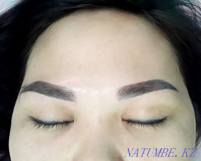 Permanent make-up of eyebrows, lips, eyelash lines. Astana - photo 3