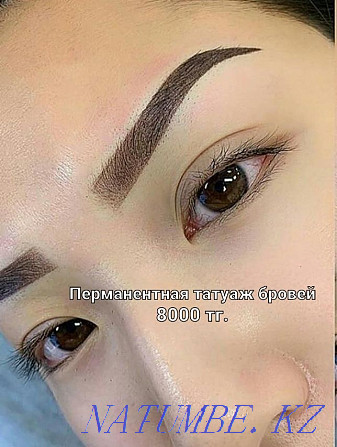 Permanent make-up of eyebrows, lips, eyelash lines. Astana - photo 2