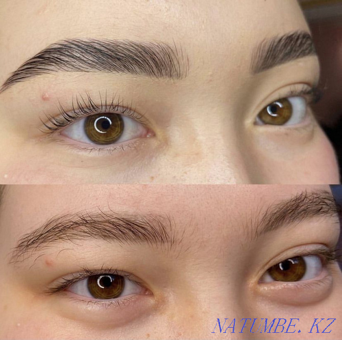 Lamination 3500 correction of eyebrows and eyelashes for 3500 tenge. STOCK Aqtobe - photo 3