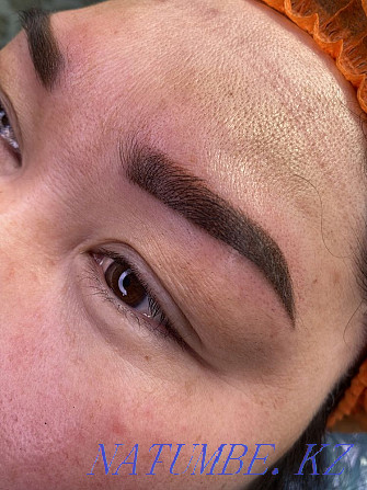 Eyebrow permanent make-up. Old tattoo removal with a remover Ust-Kamenogorsk - photo 5