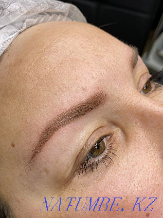 Eyebrow permanent make-up. Old tattoo removal with a remover Ust-Kamenogorsk - photo 6