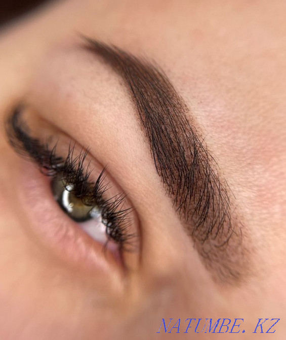 Перманентный макияж (татуаж) брови, веки, губы Кокшетау - изображение 7