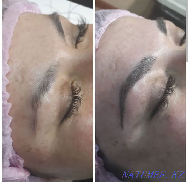 Теневая растушевка бровей микроблейдинг Уральск - изображение 4