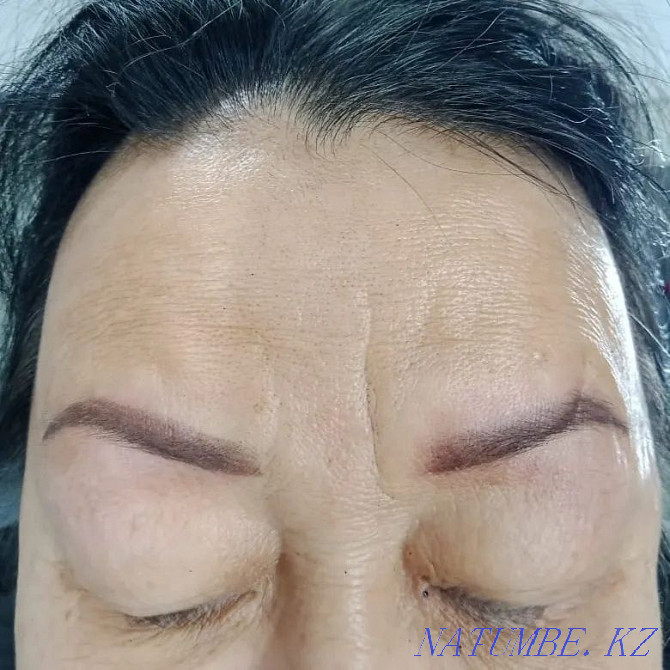 Permanent make-up (shadow shading) of eyebrows 10 000 tenge Ust-Kamenogorsk - photo 8