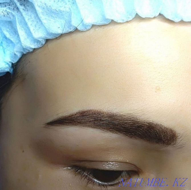 Permanent make-up (shadow shading) of eyebrows 10 000 tenge Ust-Kamenogorsk - photo 3