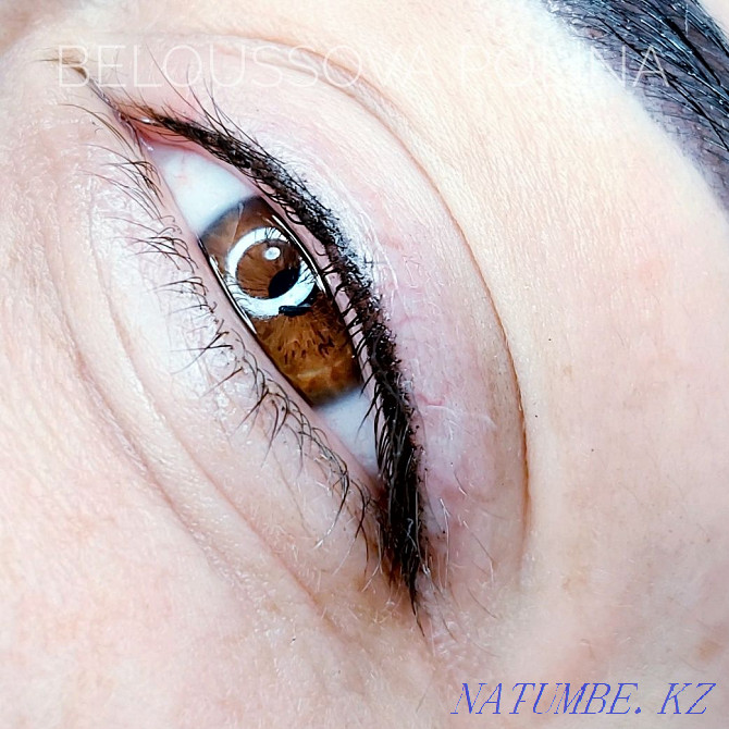 Permanent tattoo of eyebrows, lips, eyelids and flies (moles) Ust-Kamenogorsk - photo 7