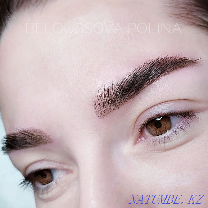 Permanent tattoo of eyebrows, lips, eyelids and flies (moles) Ust-Kamenogorsk - photo 2